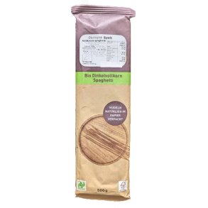 Spelt fuldkorns spaghetti ko