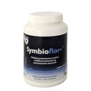 Symbioflor+M�lkesyrebakterier med 3 syreresistente stammer.
