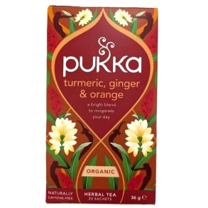 Tumeric, ginger & orange te  