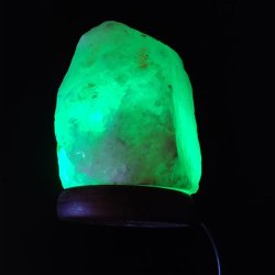 Himalayasalt skiftende farver USB lampe pink 500-1000g