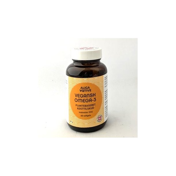 Vegansk Omega-3, softgel kapsler
