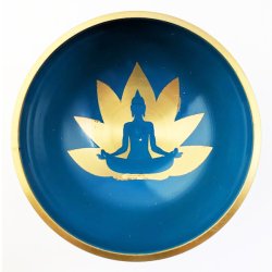 Lrg Yoga Moves Syngeskl St - Hvid/Bl 14cm